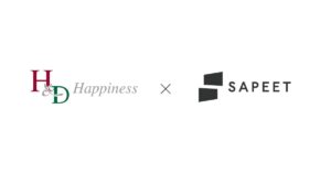 Sapeet、営業・接客教育への生成AI実装を加速するため、ハピネス・アンド・ディと業務提携