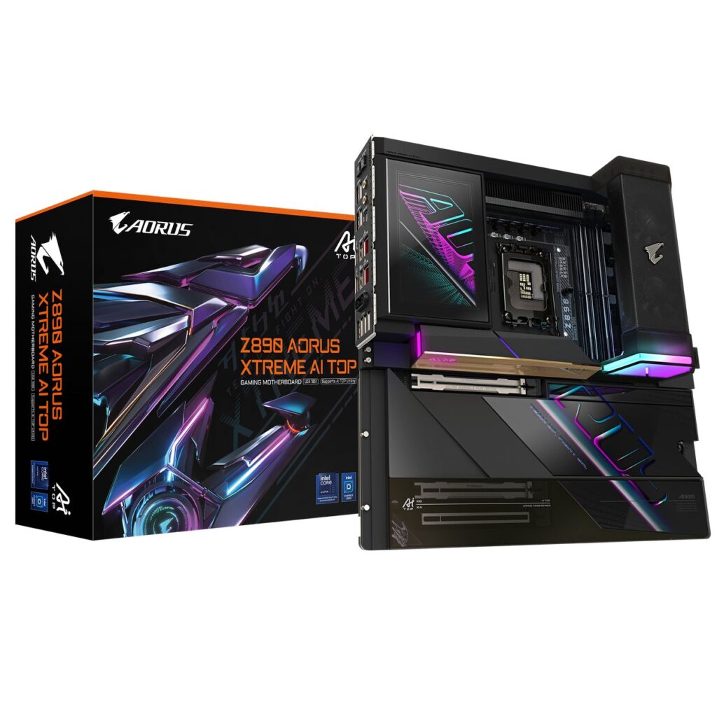 GIGABYTEよりintel Z890 チップセット搭載AI学習に最適な AI TOPマザーボード「Z890 AORUS XTREME AI TOP」発売