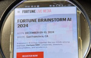 FORTUNE BRAINSTORM AI 2024開催中、初日のアジェンダを公開！