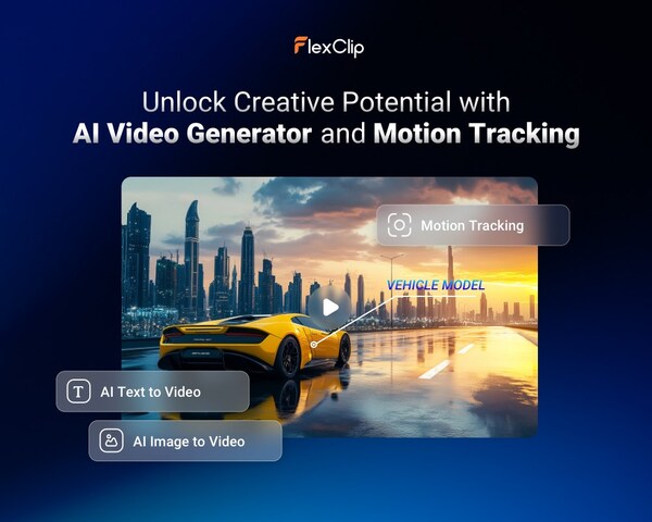 FlexClip Unveils New AI Video Generation and Editing Tools to Boost Creative Efficiency