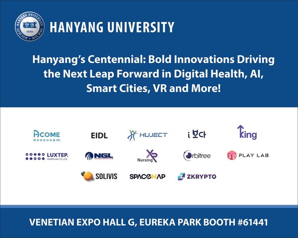 Hanyang University, Korea's Pioneer in Industry-Academia Collaboration, Debuts First Independent Pavilion at CES 2025