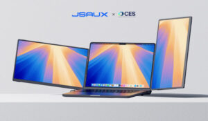 JSAUXがCES 2025でデビュー、革新的なFlipGoポータブル・モニターを展示