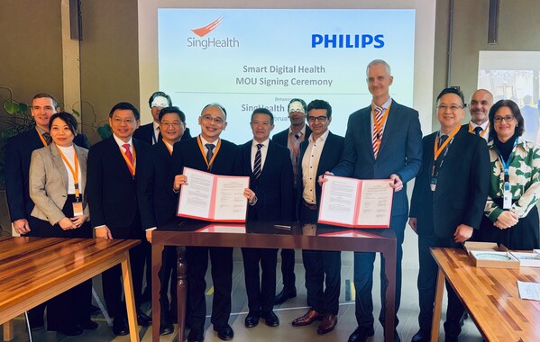 SingHealth and Philips sign MOU to advance digital-first healthcare to future-proof care delivery