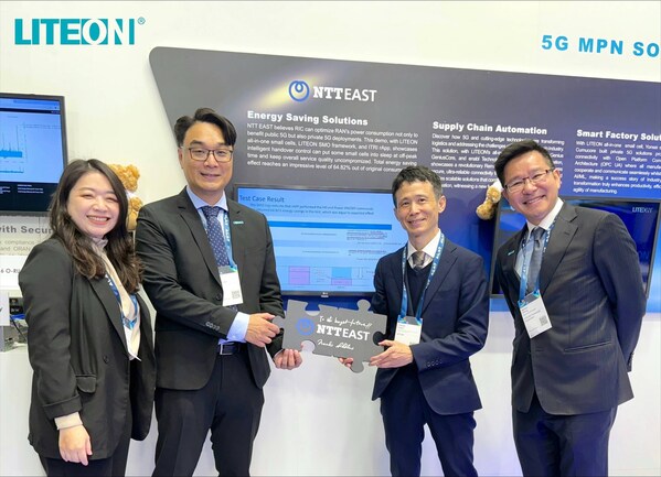 ライトン (LITEON)、MWC 2025でNTT東日本とのローカル5Gネットワークにおける画期的な省エネ実証について展示