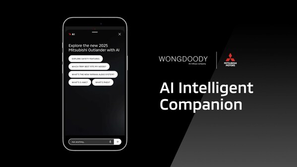 Mitsubishi Motors Canada Launches AI-Powered "Intelligent Companion" to Transform the 2025 Outlander Buying Experience