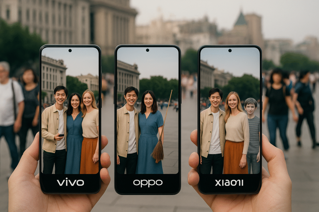 Xiaomi 15 UltraはAIワンタッチ通行人除去機能に完全敗北した結果が、中国人気YouTuberのテストで判明!