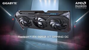 技嘉科技於 COMPUTEX 2025 發表 AMD Radeon™ RX 9060 XT 與 Radeon™ AI PRO R9700 顯示卡 全面拓展遊戲與 AI 應用領域