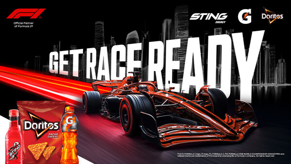 PEPSICO®がFORMULA 1®との世界的な公式パートナーシップを発表