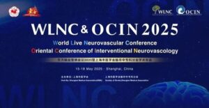 沉浸体验智控魅力｜爱博合创闪耀亮相WLNC&OCIN 2025，PANVIS-A™脑血管介入机器人尽展“指尖”魅力