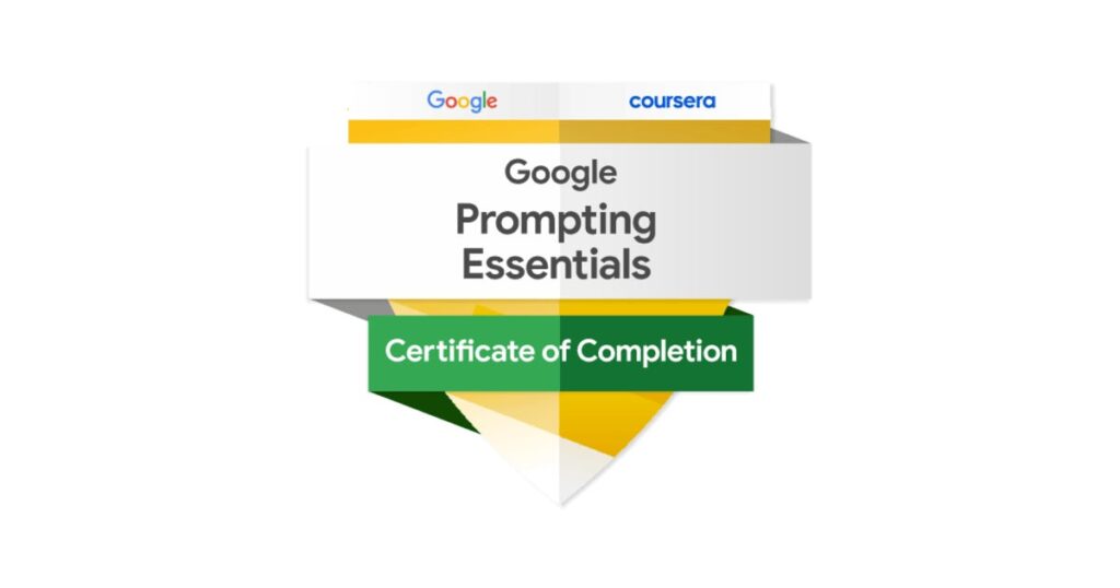 日本リスキリングコンソーシアム、生成AIプロンプトを学べるGoogle認定証講座「Prompting Essentials」を新規会員1万人に無料提供