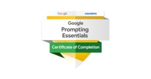 日本リスキリングコンソーシアム、生成AIプロンプトを学べるGoogle認定証講座「Prompting Essentials」を新規会員1万人に無料提供
