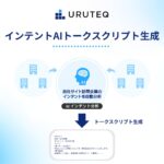 ウルテク、AIが営業トークスクリプトを顧客合わせて自動生成する「インテントAIトークスクリプト」機能の提供開始