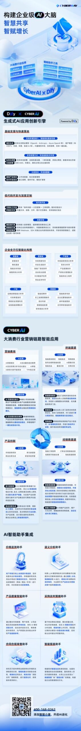 賽博威:中台築基+Agent賦能,【CYBER AI】開啟企業AI2.0進化