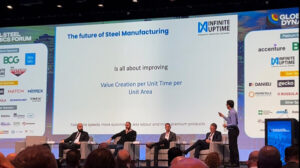 グローバル鉄鋼ダイナミクス・フォーラム（Global Steel Dynamics Forum）にて、Infinite UptimeがPlantOS™で重工業の生産信頼性を強化