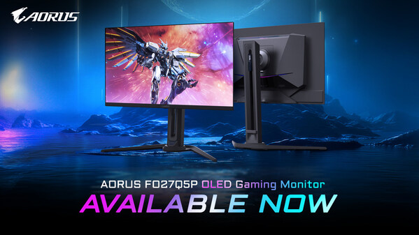 技嘉推出500Hz 高刷新率 QD-OLED 电竞显示器 AORUS FO27Q5P 正式上市