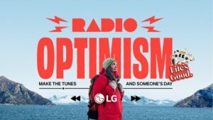 LG推出「Radio Optimism」音樂宣傳活動，以音樂傳遞「Life's Good」正能量