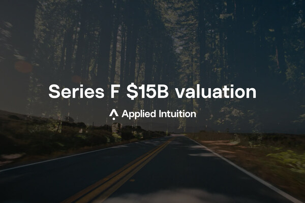 Applied Intuition が 150 億ドルの評価額でシリーズ F ラウンドを完了:すべての移動機械におけるビークル インテリジェンスの普及を加速