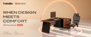 TribesignsとSihooがプライム・デーに共同ブランド家具プロモーションを発表、ホーム・オフィスのワーク・エクスペリエンスを向上