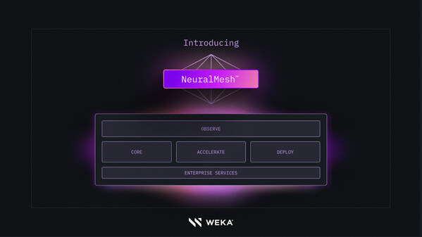 WEKA 推出 NeuralMesh:人工智能創新的智能自適應基礎,並為推理時代而有目的地建立