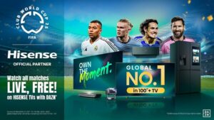 HisenseスマートテレビでFIFA Club World Cup 2025™を無料でライブ視聴しよう