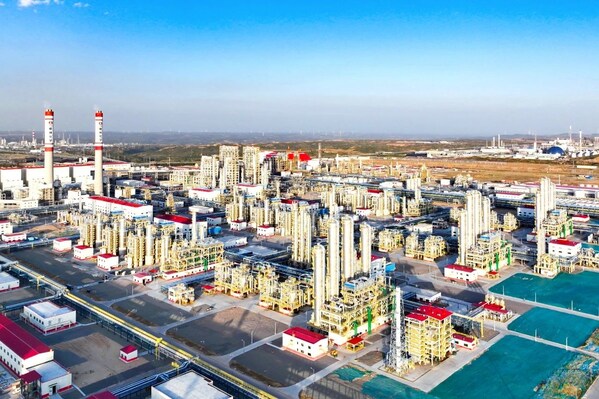 中控技术获陕煤榆林化学1.31亿订单,携手打造全球最大煤炭清洁转化智能工厂