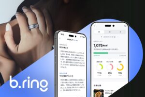 APPOSTER JAPAN、スマートリング「b.ring」専用アプリにAI食事分析機能とAI健康レポート機能を実装