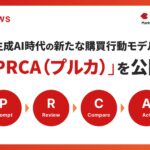 生成AI時代の新たな購買行動モデル「PRCA（プルカ）」を公開　同モデルを基盤にしたマーケティング支援をスタート
