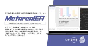 【メタリアル・グループ】生成AI価値観偏差AIエージェント「Metareal エシックアライン(Metareal EA)」7/8提供開始