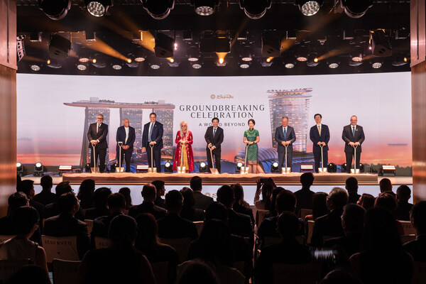 LAS VEGAS SANDS、シンガポールで新たな超高級開発プロジェクトの起工を発表