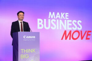 佳能商务方案及产品展覧 “THINK BIG - Automate. Optimize. Innovate.” 以AI革新办公室设备 尖端科技实现自动化高效智能商业管理模式