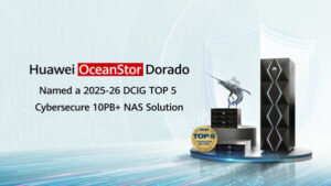 HuaweiのOceanStor Doradoオールフラッシュストレージ、DCIGの「サイバーセキュアNASソリューション」のトップ5に選出