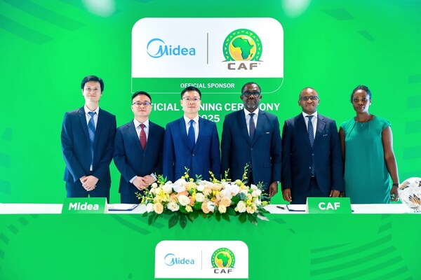 MideaがCAFと提携、TotalEnergies CAF AFCON 2025年の公式スポンサーに