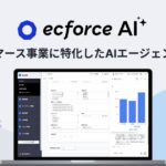 統合コマースプラットフォーム「ecforce」、コマース事業に特化したAIエージェント「ecforce AI」を無償で提供開始