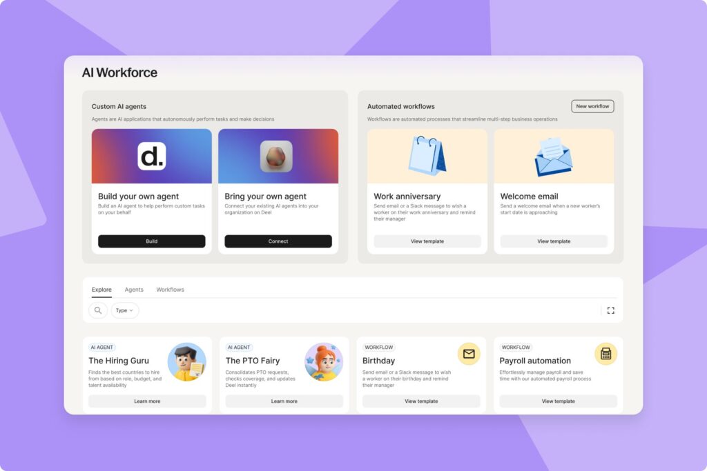 DeelがHR給与業務に特化したAI Workforceを発表