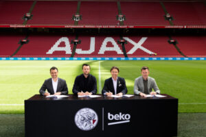 Beko、Ajaxの公式コンフィデンスパートナーに就任