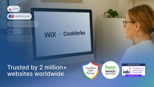 CookieYesがWix App Marketに登場、数百万のユーザに向けてシンプルかつスケーラブルなプライバシー・コンプライアンスを提供
