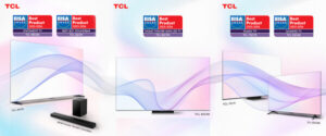 TCL、大型スクリーン＆QD-Mini LED技術で卓越性を再定義し、EISAアワード5冠を達成