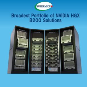 Supermicro、NVIDIA Blackwellシステムのポートフォリオを拡充、新型直接液冷（DLC-2）システム、強化型空冷モデル、フロントI/OオプションでAIファクトリーを支援