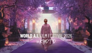 ー 世界最大のAI映画の祭典が日本へ上陸 ー「WORLD A.I. FILM FESTIVAL KYOTO 2026」開催決定 !!