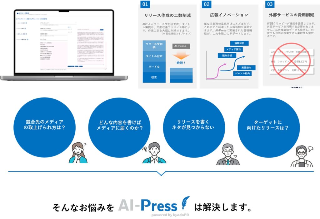 広報業務に特化したAIサービス『AI-Press』にファクトチェック機能を追加