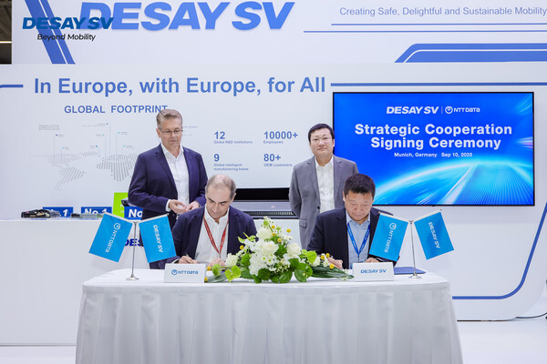 Desay SVとNTTデータ、次世代SDVプラットフォームを構築