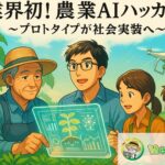 農業のリアルな課題をAIで解決！「農業AIハッカソン2025」で生まれたプロトタイプが早くも社会実装へ
