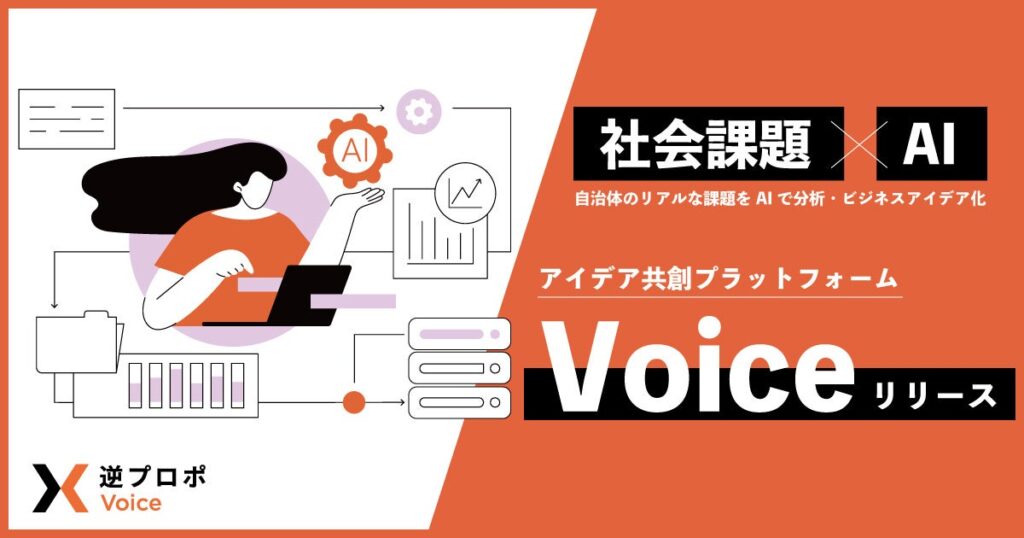 「社会課題×AI」で未来をつくる ― アイデア共創プラットフォーム「Voice」リリース