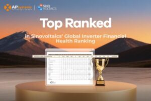 APsystems、Sinovoltaicsにより世界で最も銀行融資可能なインバーター企業に選出