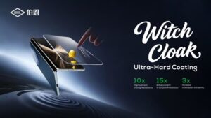 AppleサプライヤーBIEL Crystal、「Witch Cloak」超硬質コーティング・スマートフォン・ガラス・カバーを発表