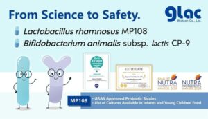 Glac Biotech、プロバイオティクス株CP-9で米国食品医薬品局のGRAS認証を取得