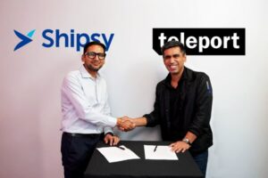 Teleport 與 Shipsy 的人工智能平台合作，提升東南亞地區即時兼最後一哩供應鏈的可視性