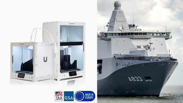 UltiMaker、SシリーズのSecure Lineを発表、高セキュリティ・オンデマンド生産向け防衛グレード3Dプリンティングを実現