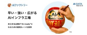業界ごとに特化したAIシステムを量産。AIデータ社、AIファクトリーで次世代AX(AIトランスフォーメーション)を実現 〜医療・製造・物流分野での構築が本格始動〜