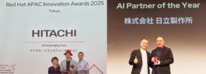 日立、Red Hat APAC Innovation Awards 2025でAIとDX部門受賞